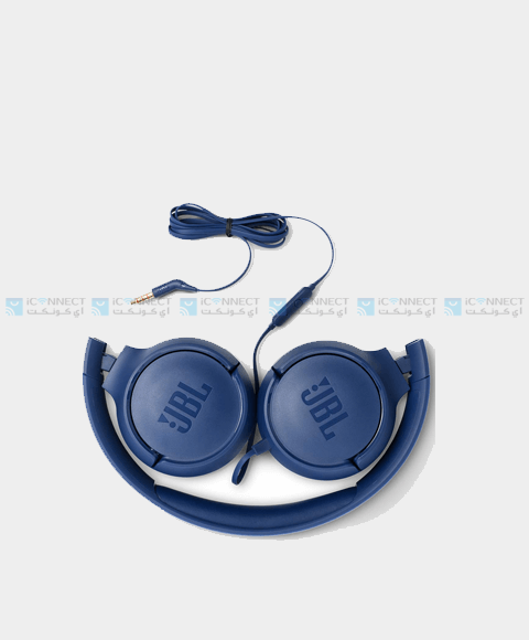 JBL Tune 500 Wired Headphones - Blue